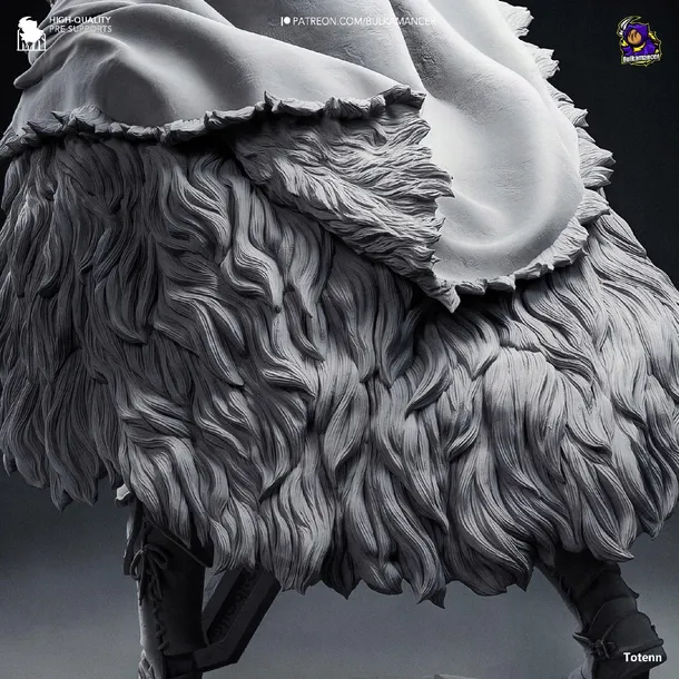figurka-blaidd-the-half-wolf-elden-ring-bulkamancer-druk-3d-16k-prezent-stan-nowy-wysokosc-produktu-25-cm