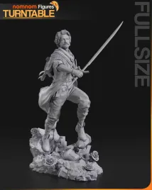 figurka-gustave-clair-obscur-expedition-33-nomnom-figures-druk-3d-14k