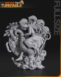 figurka-marcille-dungeon-meshi-nomnom-figures-druk-3d-14k