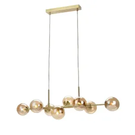 erimida-lampa-wiszaca-8-punktowa-zloto-bursztyn