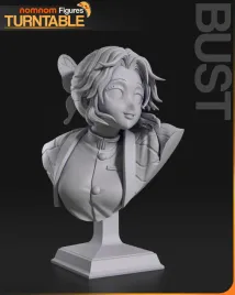 figurka-shinobu-kocho-demon-slayer-popiersie-nomnom-figures-druk-3d-prezent