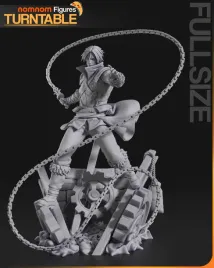 figurka-trevor-belmont-castlevania-mini-nomnom-figures-druk-3d-14k-prezent