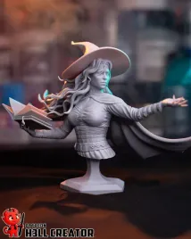 figurka-tasha-forgotten-realms-popiersie-h3ll-creator-druk-3d-14k-prezent