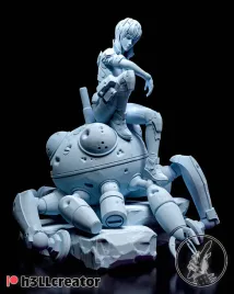 figurka-motoko-kusanagi-ghost-in-the-shell-h3ll-creator-druk-3d-14k-prezent