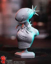 figurka-reze-chainsaw-man-popiersie-h3ll-creator-druk-3d-14k-prezent