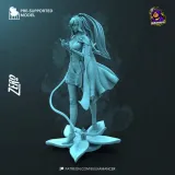 figurka-zero-drakengard-3-bulkamancer-druk-3d-14k-prezent-stan-nowy