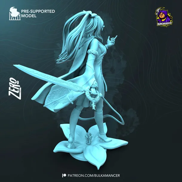 figurka-zero-drakengard-3-bulkamancer-druk-3d-14k-prezent-wysokosc-produktu-20-cm