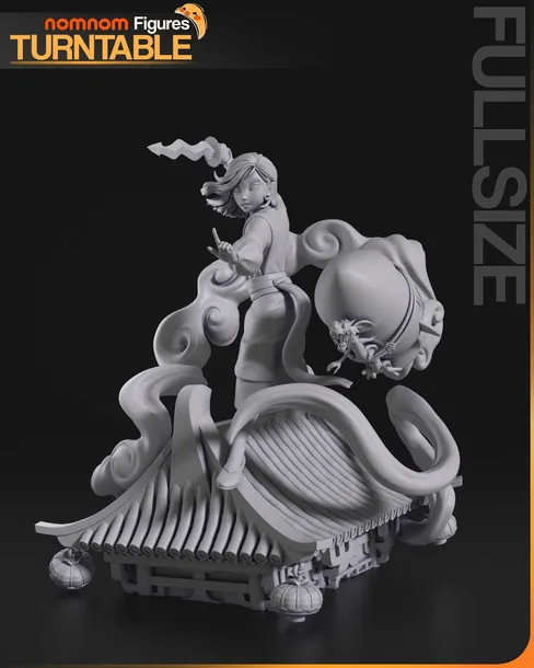 figurka-mulan-mini-nomnom-figures-druk-3d-prezent-stan-nowy