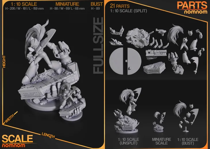 figurka-zero-mega-man-nomnom-figures-druk-3d-prezent-stan-nowy-szerokosc-produktu-16-1-cm