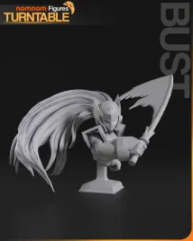 figurka-zero-mega-man-popiersie-nomnom-figures-druk-3d-prezent