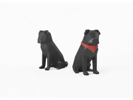 figurka-pieska-psa-mops-low-poly-styl-geometryczny-czarny