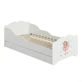 lozko-dzieciece-160x80-biale-jednoosobowe-szuflada-stelaz-wrozka-anna
