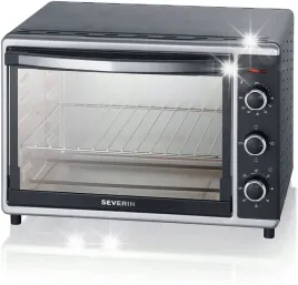 severin-to-2058-mini-piekarnik-42l-1800w-czarny-termoobieg-kamien-do-pizzy