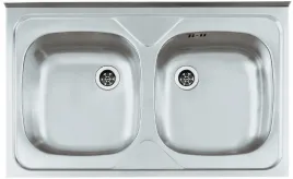 zlewozmywak-dwukomorowy-stalowy-nakladany-inox-dekor-len-syfon