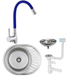 zlew-stalowy-len-dekor-z-ociekaczem-syfon-bateria