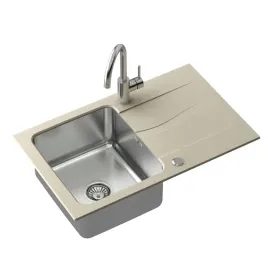 zlewozmywak-granit-stal-bez-syfon-bateria