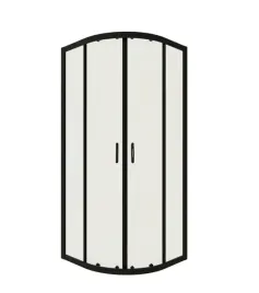 kabina-prysznicowa-drzwi-rozsuwane-podwojne-rolki-80-x-80-cm-czarna