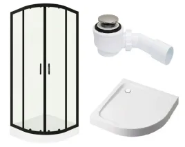 kabina-prysznicowa-czarna-podwojne-rolki-rozsuwana-90-brodzik-syfon