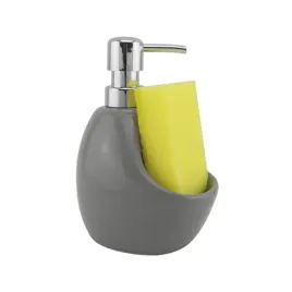 reczne-dozownik-do-mydla-stojacy-kuchinox-470-ml-szary