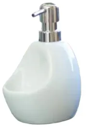 reczne-dozownik-do-mydla-stojacy-kuchinox-470-ml-bialy