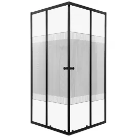 kabina-prysznicowa-kwadrat-czarna-xenia-sq-90-bl-bez-brodzika