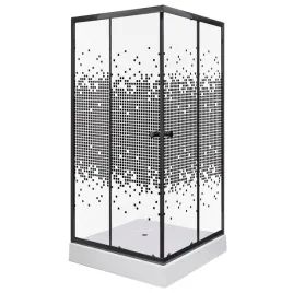 kabina-prysznicowa-kwadratowa-szklo-dekor-80x80-z-brodzikiem-pixel-sq-bl
