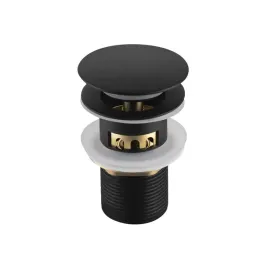 balneo-korek-umywalkowy-z-sitkiem-klik-klak-czarny-mosiezny-z-przelewem