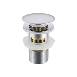 balneo-korek-umywalkowy-z-sitkiem-klik-klak-chrom-mosiezny-z-przelewem