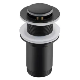 korek-bez-przelewu-klik-klak-okragly-balneo-czarny