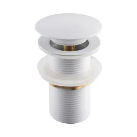 korek-klik-klak-bez-przelewu-okragly-balneo-bialy