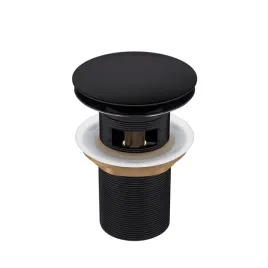 korek-z-przelewem-klik-klak-okragly-balneo-czarny