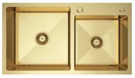 zlewozmywak-dwukomorowy-nayes-78x45-stal-inox-zloty-pvd-plus-dozownik