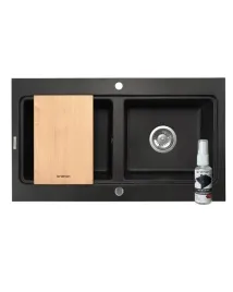 zlewozmywak-dwukomorowy-brenor-granit-czarny-deska-preparat