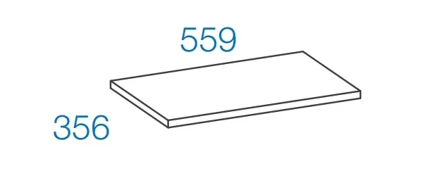 blat-adel-antracyt-55cm-stan-nowy