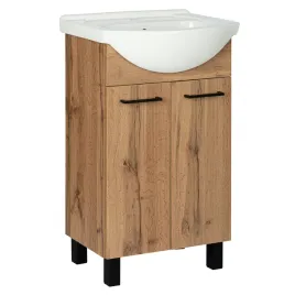 szafka-stojaca-lupo-dab-wotan-czarne-uchwyty-z-umywalka-50-cm