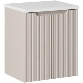 kaszmirowa-ryflowana-szafka-nova-cashmere-82-50-2d-z-blatem-50-cm-white