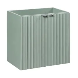 nowoczesna-szafka-pod-umywalke-60-cm-ryflowana-2-drzwiowa-szalwiowa-zielona