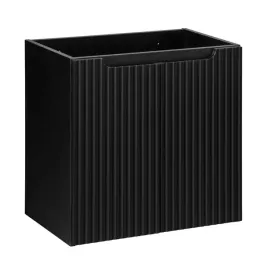 czarna-szafka-pod-umywalke-50cm-nowoczesna-ryflowana-matowa-2-drzwiowa-nova