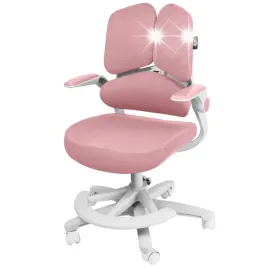 krzeslo-biurowe-dla-dziewczynki-do-biurka-ergonomiczne-spacetronik-rozowe