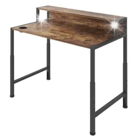 biurko-komputerowe-regulowane-manualnie-z-polka-100x55cm-spacetronik-loft