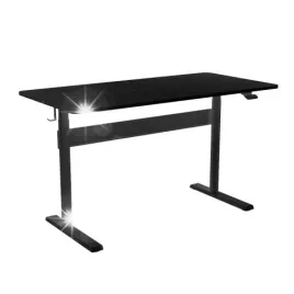 biurko-z-regulacja-wysokosci-140x70-cm-spacetronik-pneumatyczne-czarne