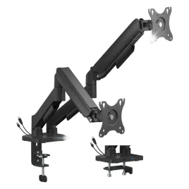 uchwyt-na-dwa-monitory-z-usb-18kg-17-32-vesa-spacetronik-biurkowy-podwojny