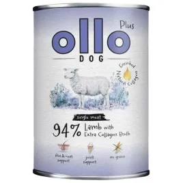 mokra-karma-dla-psa-ollo-plus-jagniecina-kolagen-400g
