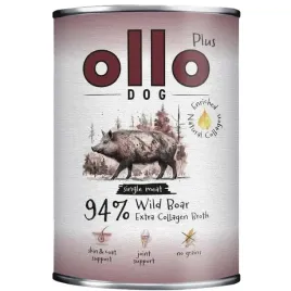 mokra-karma-dla-psa-ollo-plus-dzik-kolagen-400g