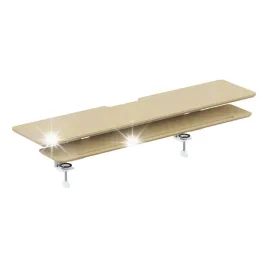 dwupoziomowa-polka-na-biurko-106cm-30kg-spacetronik-nadstawka-organizer