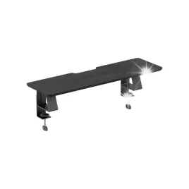 polka-na-biurko-80-cm-nadstawka-organizer-spacetronik-na-zacisk-czarna
