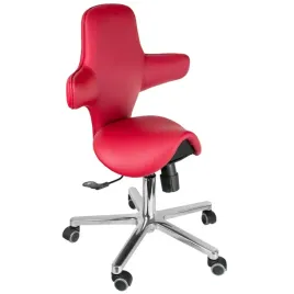 hoker-ergonomiczny-z-oparciem-siodlo-regulowane-spacetronik-stolek-czerwone