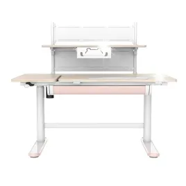 biurko-elektryczne-dla-dzieci-dziewczynki-z-polka-40kg-spacetronik-rozowe