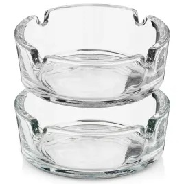 2x-popielniczka-szklana-przezroczysta-okragla-popielnica-klasyczna-8-cm