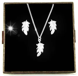 komplet-bizuterii-srebrnej-piorka-ze-srebra-proby-925-lancuszek-60cm